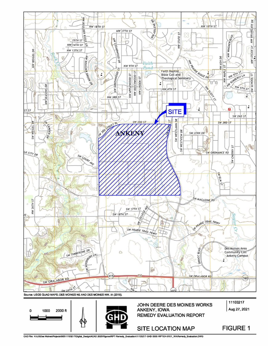John Deere Des Moines Works Facility, Ankeny, Polk County, Iowa Fact